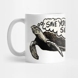 Save your seas Mug